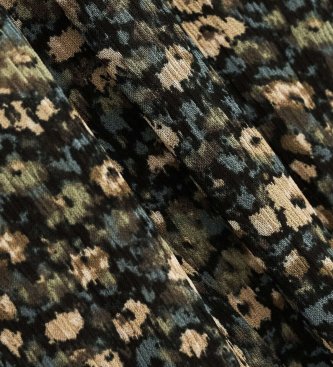 BA&SH Sukienka Kacy w kolorze khaki