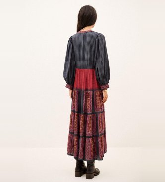 BA&SH Mehrfarbiges Kleid Olly