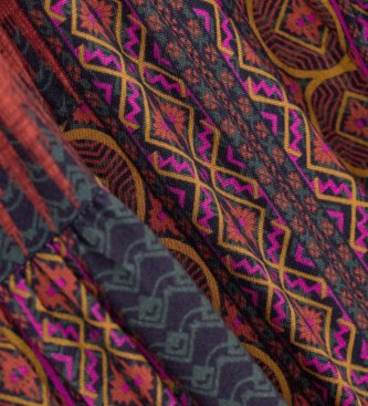 BA&SH Mehrfarbiges Kleid Olly