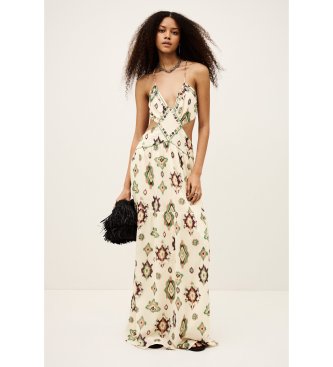 BA&SH Omelia beige dress