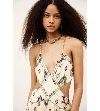 BA&SH Omelia beige dress