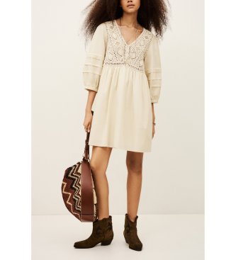 BA&SH Abito beige Sonia