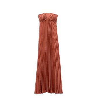 BA&SH Willow terracotta klänning