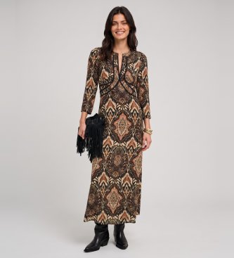 BA&SH Mehrfarbiges Kleid Zonoa