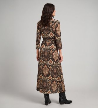 BA&SH Mehrfarbiges Kleid Zonoa