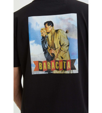 Baracuta Camiseta Britain Rainwear preto