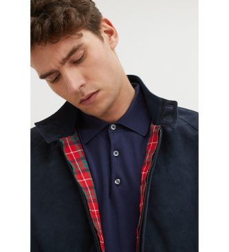 Baracuta Usnjena jakna G9 navy