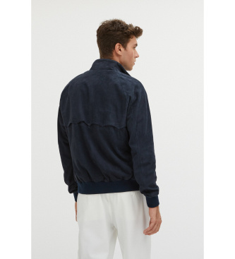Baracuta Usnjena jakna G9 navy