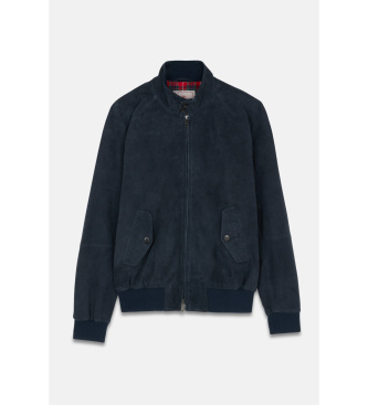 Baracuta Usnjena jakna G9 navy
