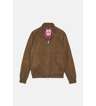 Baracuta Usnjena jakna G9 temno rjava