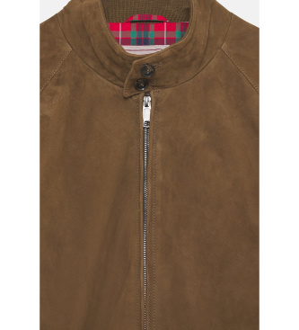 Baracuta Usnjena jakna G9 temno rjava