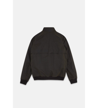 Baracuta Kurtka G9 Pocket Enserado ciemnobrązowa