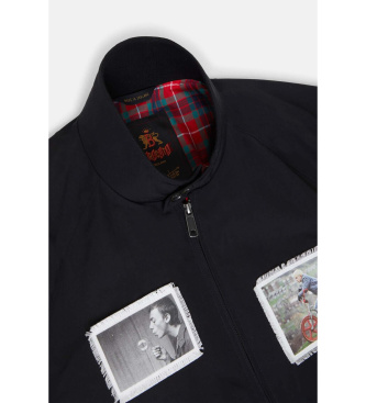 Baracuta Chaqueta Gavin Watson Patches negro