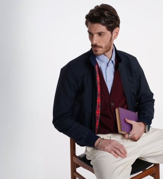 Baracuta Veste Harrington G9 marine