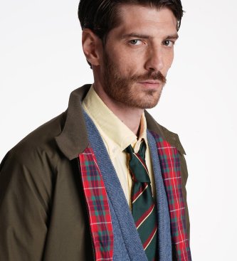 Baracuta Olivgrüne Harrington-Jacke G9