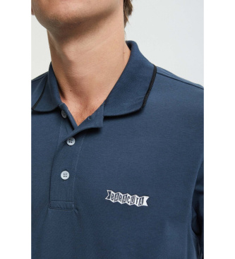 Baracuta Polo Logo azul