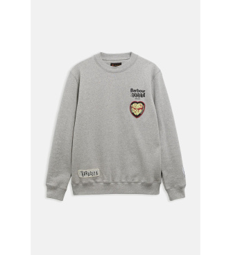 Baracuta Barbour x Baracuta Severna siva majica