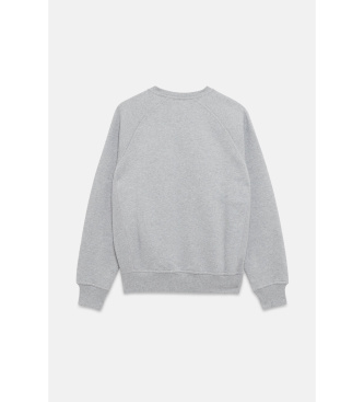 Baracuta Mikina z logotipom siva