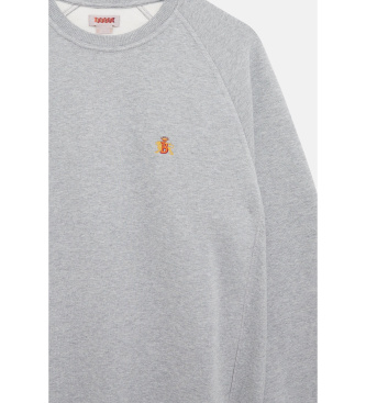 Baracuta Mikina z logotipom siva