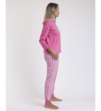 Aznar Innova Vichy Moody Lngrmad Pyjamas Barbie Rosa