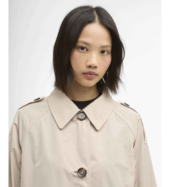 Barbour Abrigo Maggie Showerproof Mac beige
