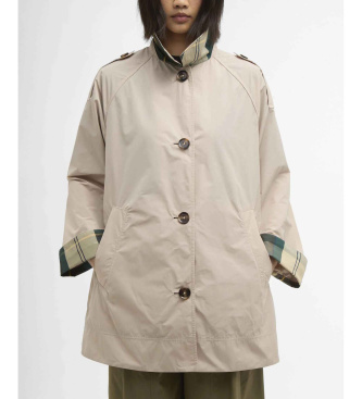 Barbour Abrigo Maggie Showerproof Mac beige