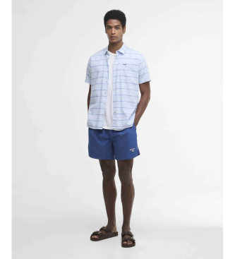 Barbour Bañador corto con logo azul