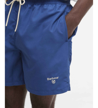Barbour Bañador corto con logo azul