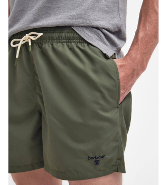 Barbour Bañador corto con logo verde