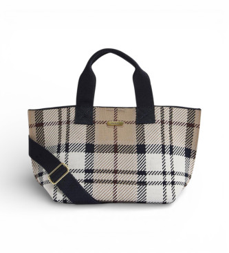 Barbour Bolso Mini Layla Tartan beige