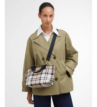 Barbour Bolso Mini Layla Tartan beige