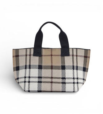 Barbour Bolso Mini Layla Tartan beige