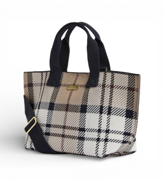 Barbour Bolso Mini Layla Tartan beige