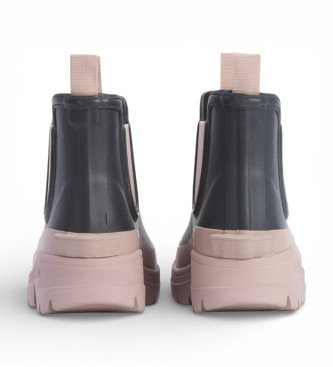 Barbour Galochas Nimbus pretas, cor-de-rosa