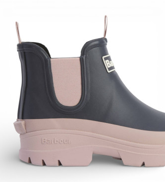 Barbour Galochas Nimbus pretas, cor-de-rosa