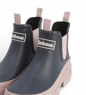 Barbour Galochas Nimbus pretas, cor-de-rosa