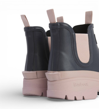 Barbour Galochas Nimbus pretas, cor-de-rosa