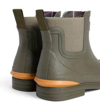 Barbour Botines Abbeyfield Welly verde oscuro