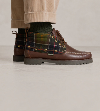 Barbour Harle Mid Chukka brune læderstøvler