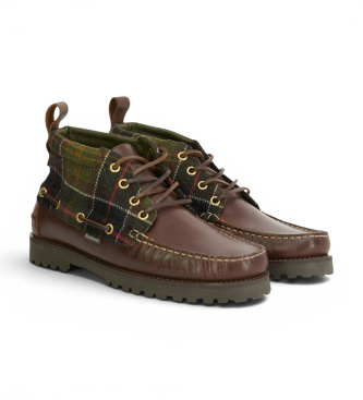 Barbour Harle Mid Chukka brune læderstøvler