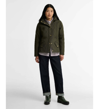 Barbour Halton Chelsea Welly green boots