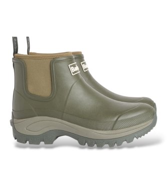 Barbour Matfen Chelsea-Boots grün