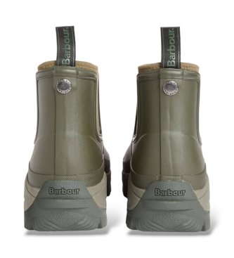 Barbour Matfen Chelsea-Boots grün