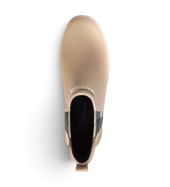 Barbour Wilton Chelsea Welly Stiefeletten beige
