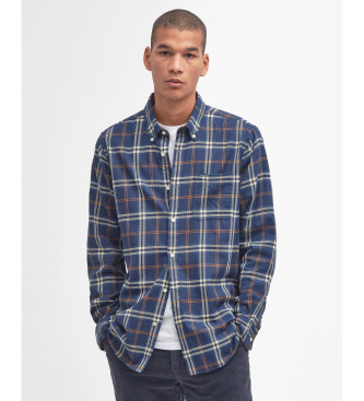 Barbour Chemise  manches longues Crossfell bleu 