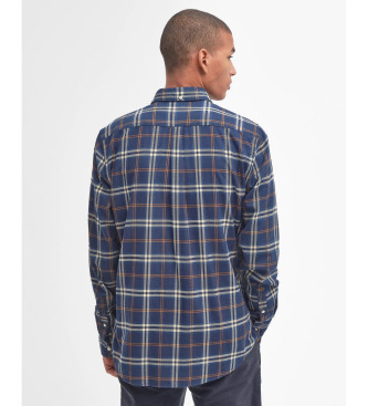 Barbour Chemise  manches longues Crossfell bleu 