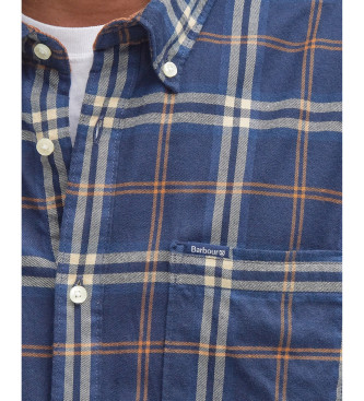 Barbour Chemise  manches longues Crossfell bleu 