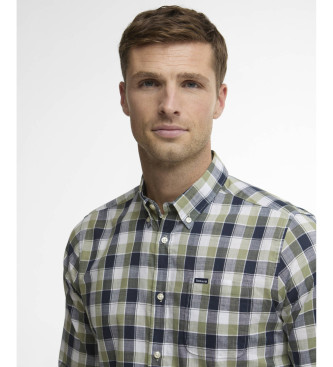 Barbour Camisa Harwood verde