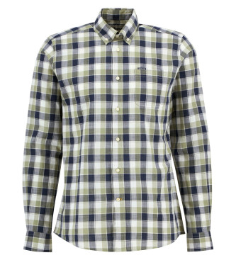 Barbour Camisa Harwood verde