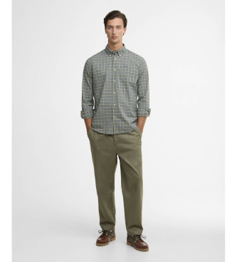 Barbour Lomond gr�n skjorte